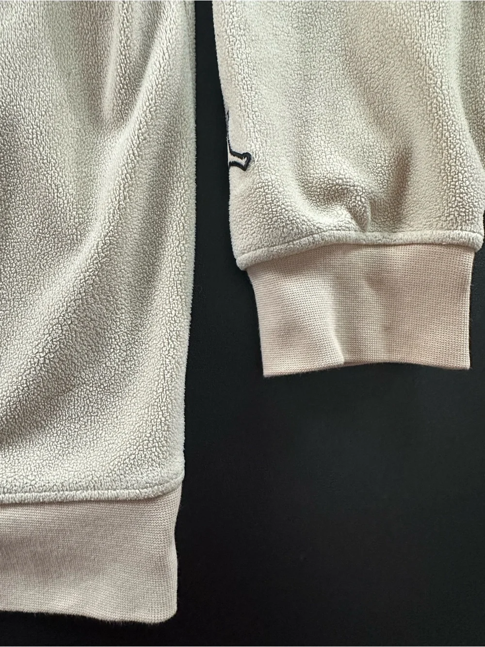 Nike Air Jordan beige Fleece Hoodie (Has Some Spots)